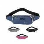 2-Zipper Sports Fanny Pack with Logo