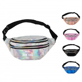 Customized Laser Zipper Fanny Pack