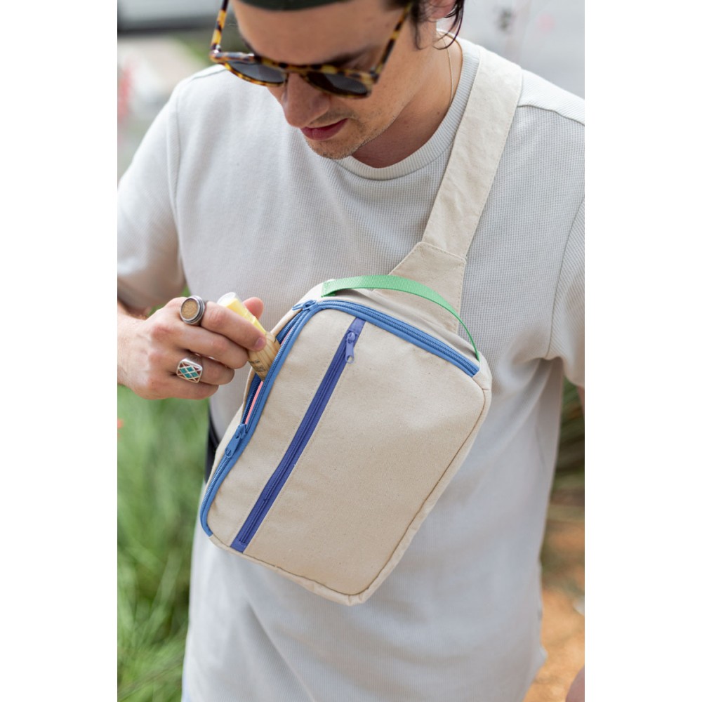 Custom Sling Bag (Natural Canvas) Custom Sling Bag (Natural Canvas)