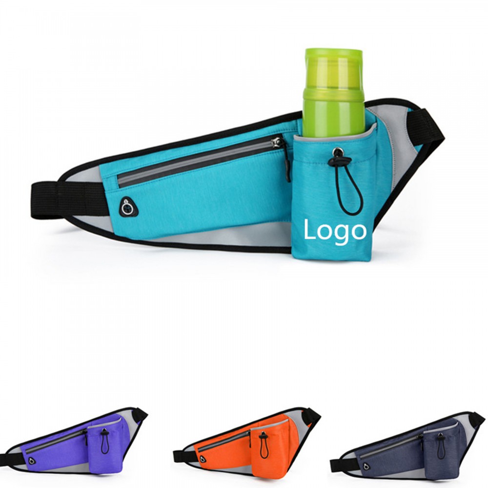 Fanny Pack With Bottle Holder with Logo