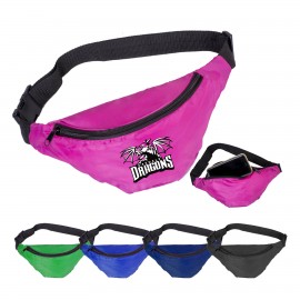 Personalized One Pocket Nylon Fanny Pack