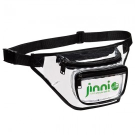 Promotional 3 Zippered Clear Fanny Pack