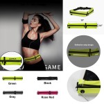 Personalized Reflection Fanny Pack Outdoor Sports Water Resistant Polyester Waist Bag