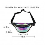 Custom Embroidered Holographic Waist Bag