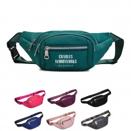 Large Capacity Waist Bag with Logo