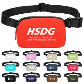 Logo Branded Mini Belt Fanny Bag