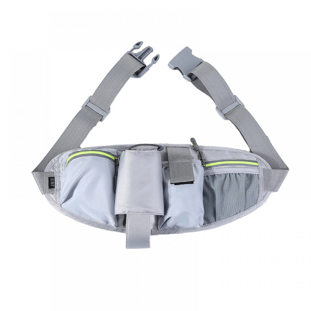 Custom Imprinted Fanny Pack Waist Pack with Water Bottle Holder Custom Imprinted Fanny Pack Waist Pack with Water Bottle Holder