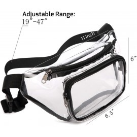 Custom Clear Fanny Pack  Custom Clear Fanny Pack