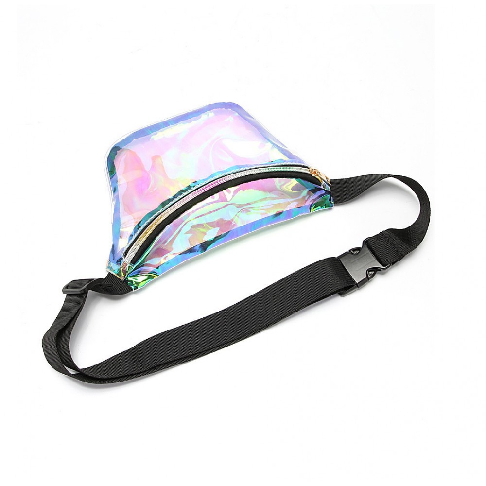 Customize Holographic fanny Waist Bag Custom Embroidered Customize Holographic fanny Waist Bag Custom Embroidered