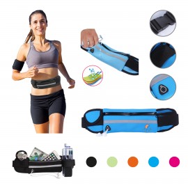 Unisex Nylon Waterproof Waist Bag with Logo