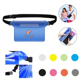 PVC Waterproof Pouch with Waist Strap with Logo