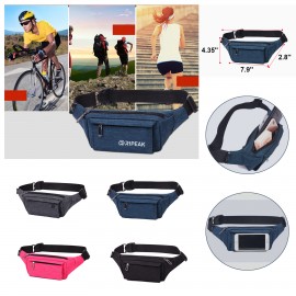 Multi Functional Outdoor Sports Water Resistant Oxford Fanny Pack with Logo