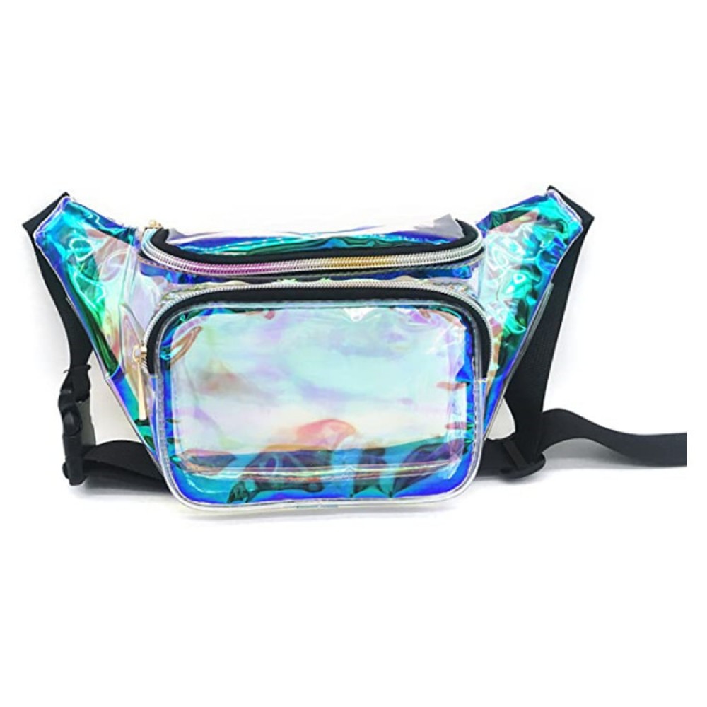 Holographic Laser Waist Bag Fanny Pack with Logo