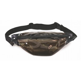 Personalized Transparent Black Fanny Pack  Personalized Transparent Black Fanny Pack