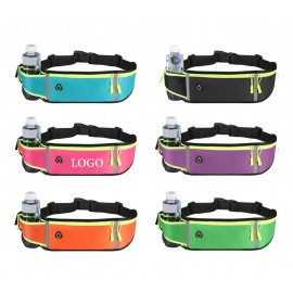 Fanny Pack with Water Bottle Holder with Logo