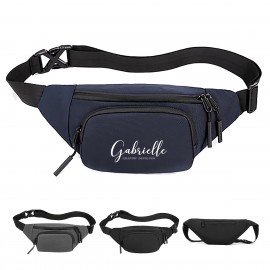 Breathable Nylon Crossbody Bag Fanny Pack with Logo