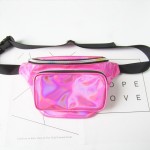 Holographic fanny pack Custom Embroidered