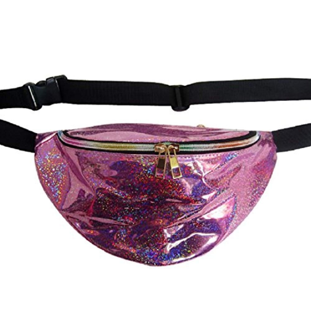 Holographic fanny pack Logo Branded Holographic fanny pack Logo Branded