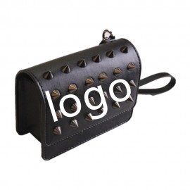 Promotional Rivet Leather Fanny Pack Rangefinder Bag  Promotional Rivet Leather Fanny Pack Rangefinder Bag