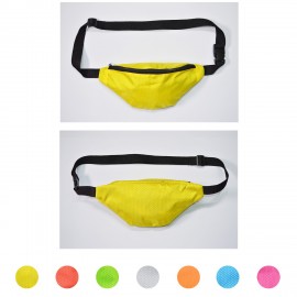 Full Dye Sublimation Single Front Pocket Waist Bag with Logo  Full Dye Sublimation Single Front Pocket Waist Bag with Logo