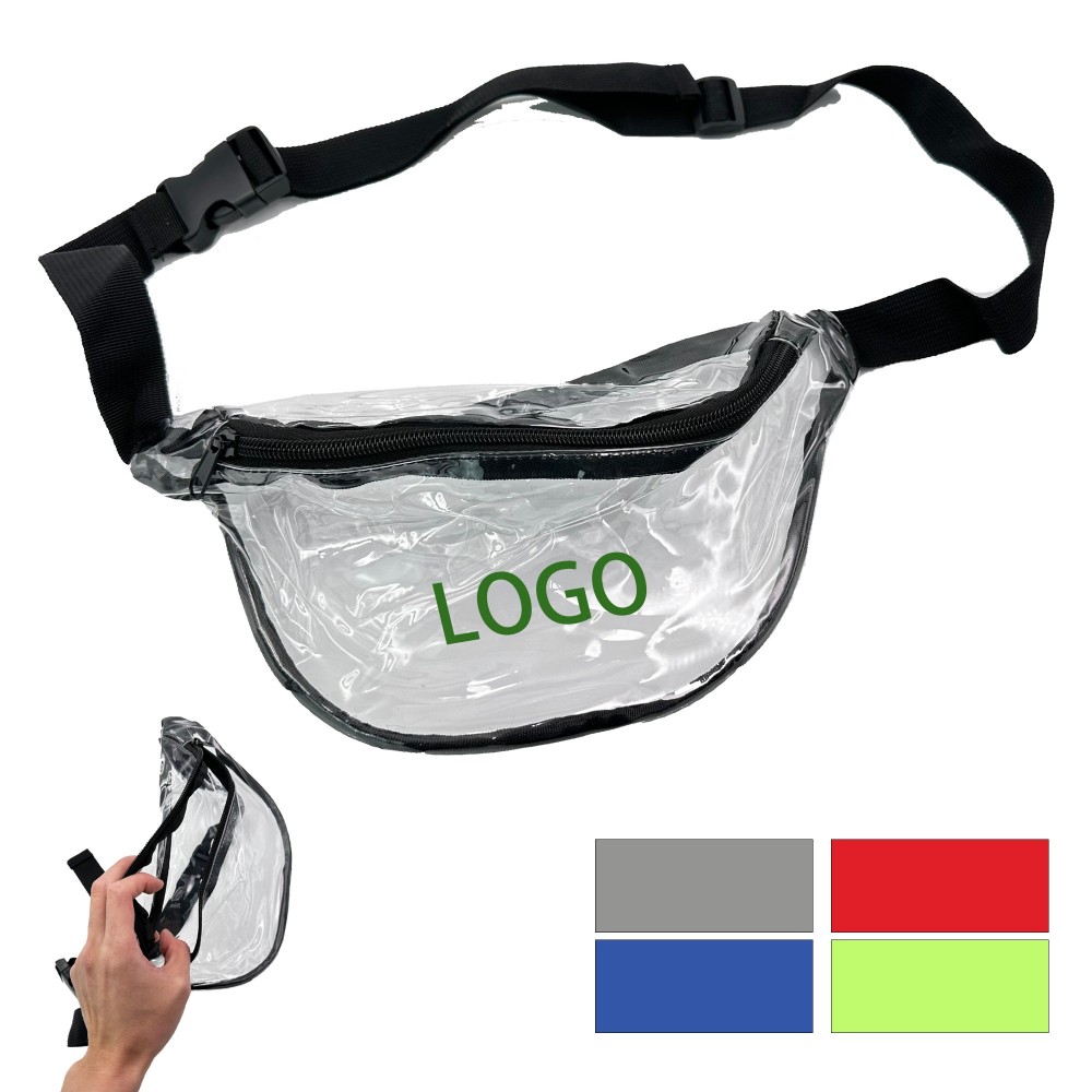 Personalized Clear Fanny Pack MOQ 50PCS