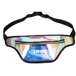 Laser holographic fanny Pack Waist Bag Custom Embroidered