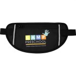 Personalized Full Color Reflective Strip Fanny Pack