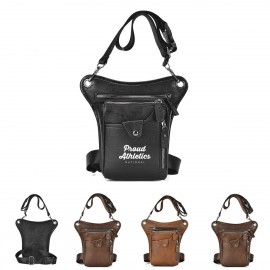 Custom Mens Genuine Leather Waist Pack  Custom Mens Genuine Leather Waist Pack