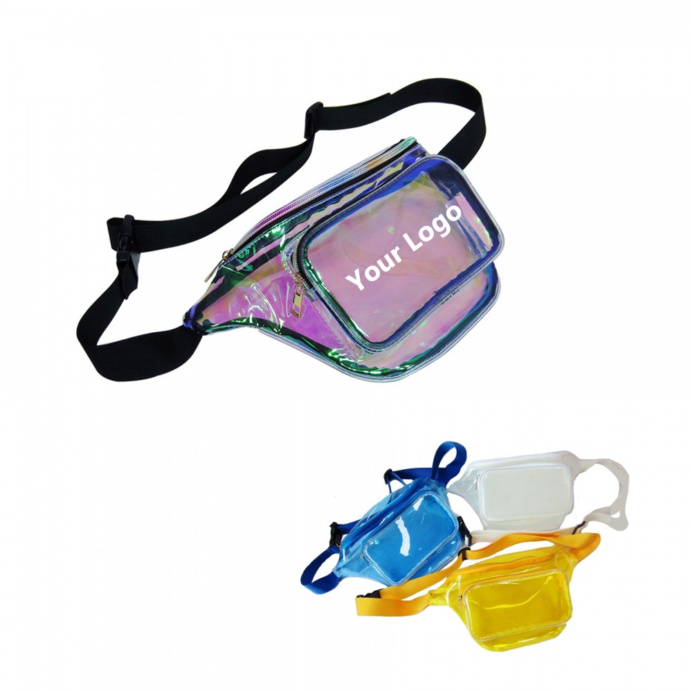 Transparent Waist Bag Custom Embroidered Transparent Waist Bag Custom Embroidered