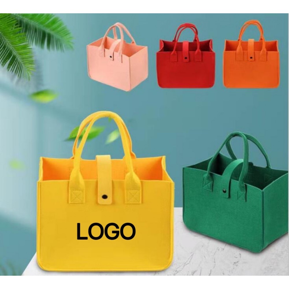 Customized Portable Felt Shopping Gift Bag Customized Portable Felt Shopping Gift Bag