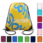 Custom Full Color Drawstring Backpack with Logo
