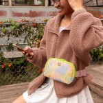 Simple Belt Bag (1000D RPET)- 4CP with Logo
