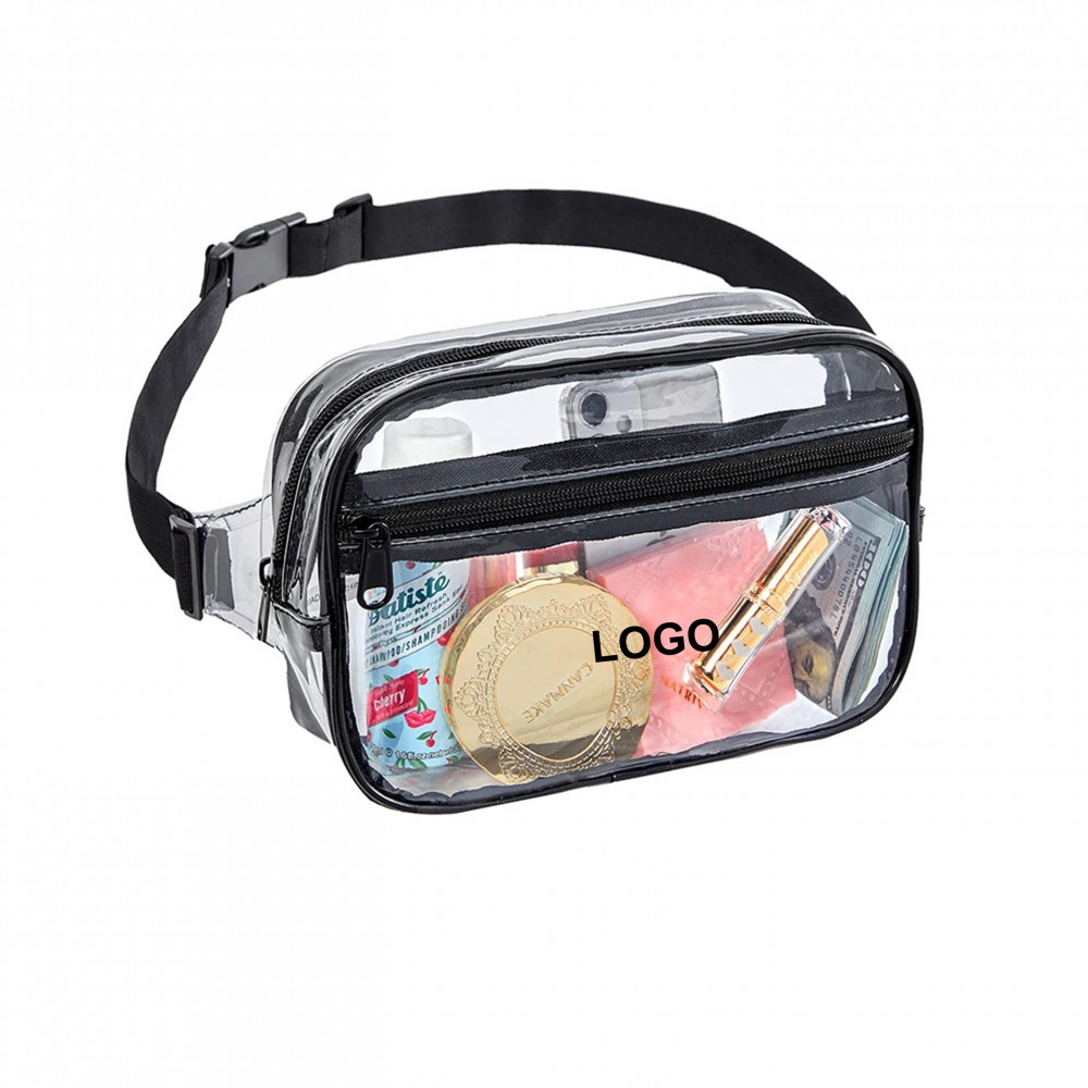 Clear Fanny Pack Stadium Approved (direct import) with Logo
