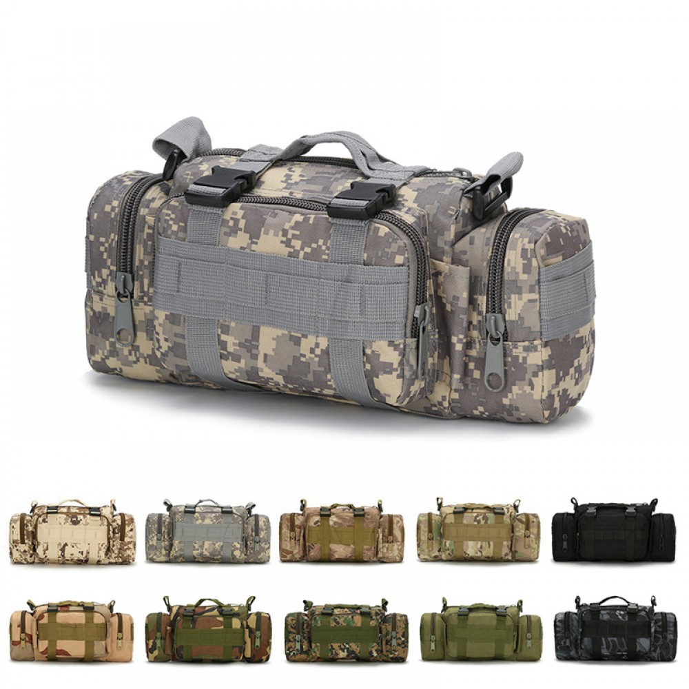 Tactical Waist Pack Military Outdoor Fishing Bag with Logo