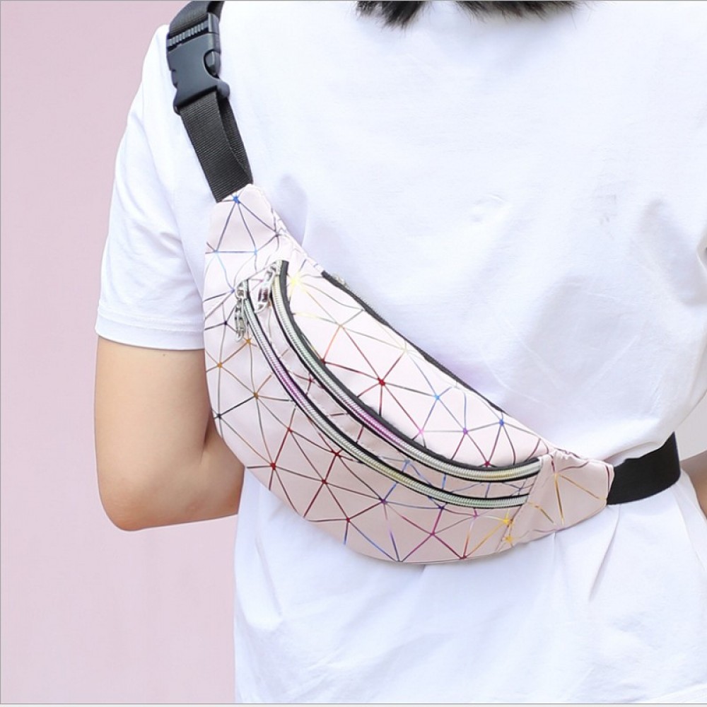 Chest Zipper Pack Bag Custom Embroidered Chest Zipper Pack Bag Custom Embroidered