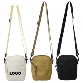 Logo Branded Lightweight Crossbody / Single Shoulder Bag