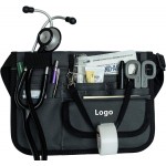 Nurse Fanny Pack Organizer with Stethoscope Holder Waist Pack for Nurse with Logo