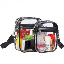 ClearView Transparent PVC Crossbody Bag with Logo  ClearView Transparent PVC Crossbody Bag with Logo