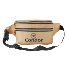 Washable fanny pack, made from plant fiber with Logo