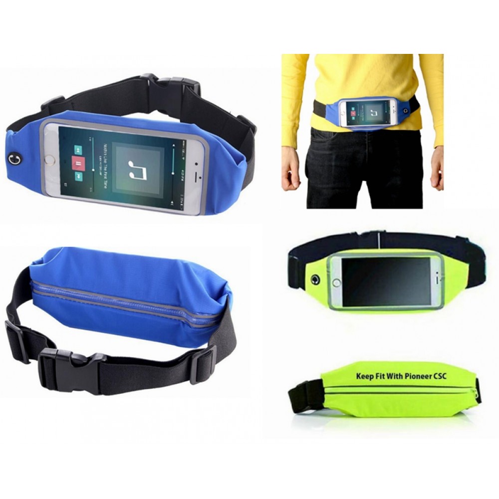 Custom Imprinted Sport Waist Bag for Smartphone Custom Imprinted Sport Waist Bag for Smartphone