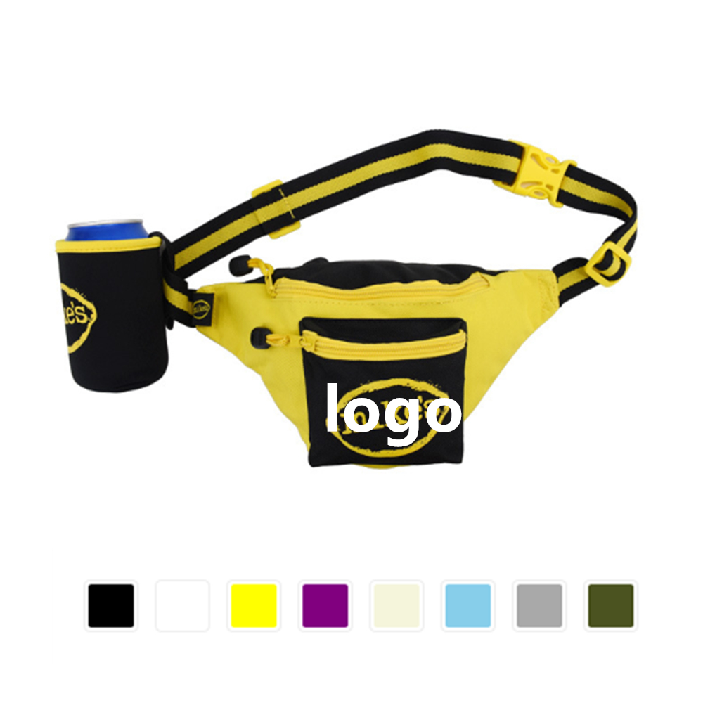 Party Fanny Pack w/Can Cooler with Logo
