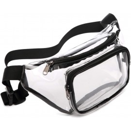 Waterproof Clear PVC Fanny Pack Waist Bag with Logo  Waterproof Clear PVC Fanny Pack Waist Bag with Logo