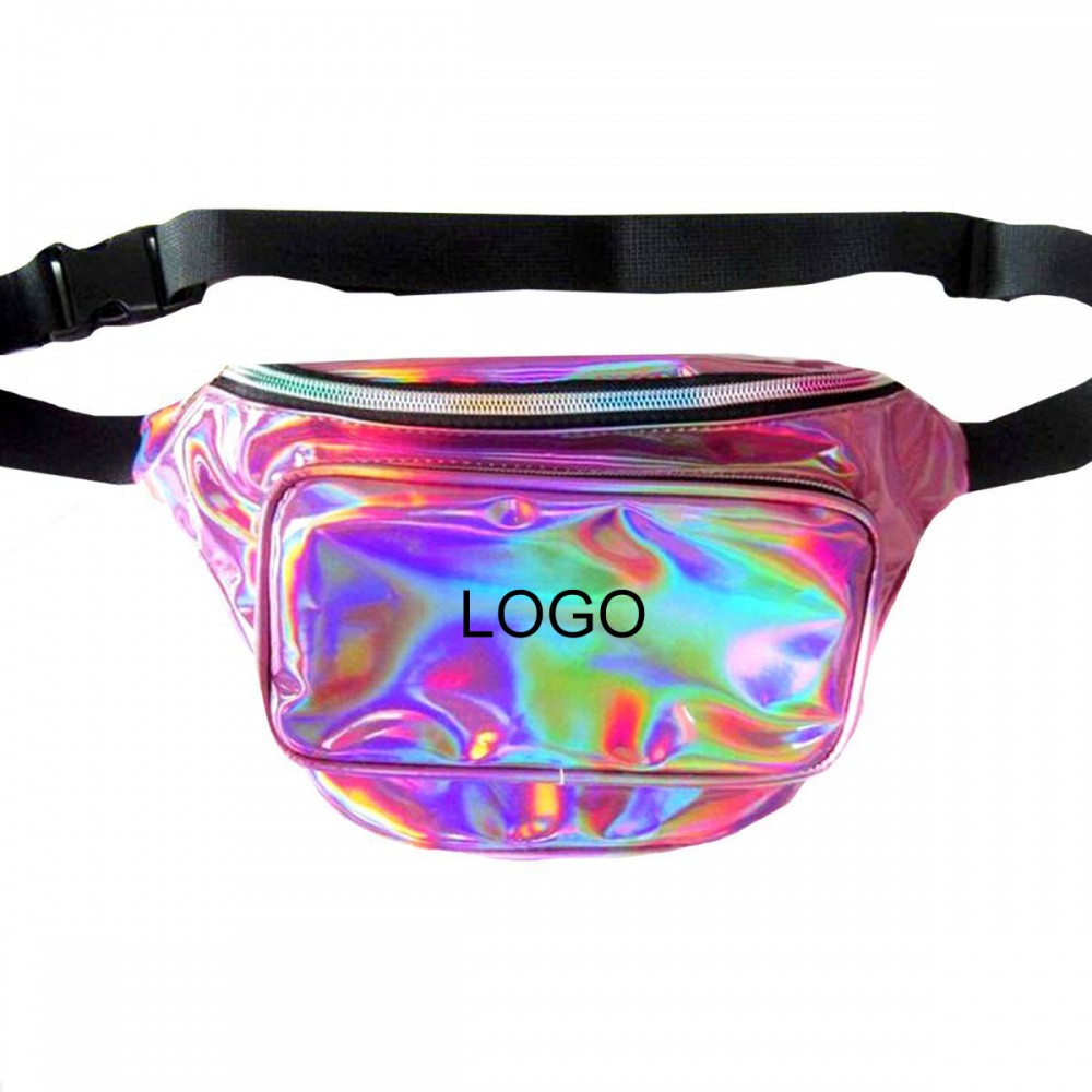 Customized Holographic Transparent Fashion Fanny Pack