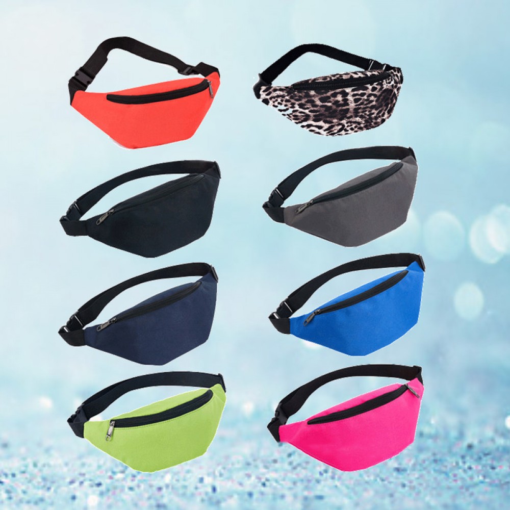 Oxford Cloth Waterproof Fanny Pack with Logo