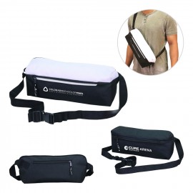 Dual Function Cross Body Bag and Fanny Pack with Logo