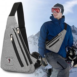 Triangle Sling Bag/Chest Bag with Logo