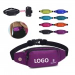 Outdoor Fitness Armbands Phone Waist Bag with Logo