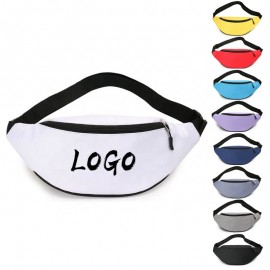 Logo Branded 3 Pocket Fanny Pack