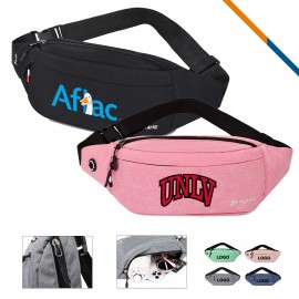 Logo Branded Macaron Fanny Pack