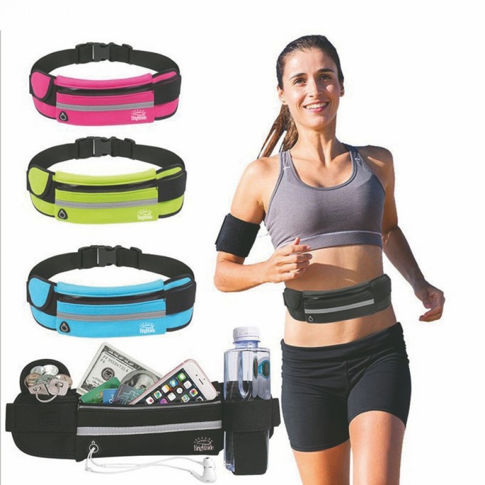 Running Waist Pack Bag Custom Embroidered Running Waist Pack Bag Custom Embroidered